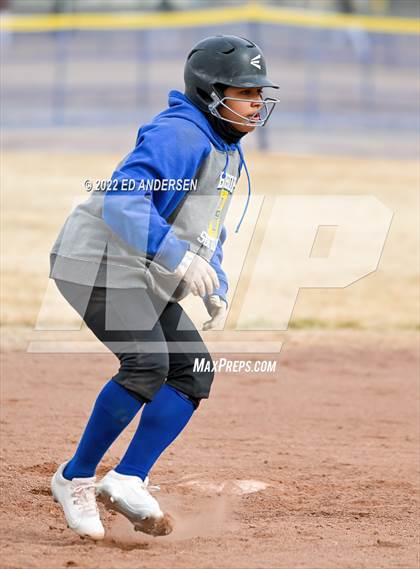 Thumbnail 3 in Bishop Union vs. Yerington (Yerington Tournament) photogallery.