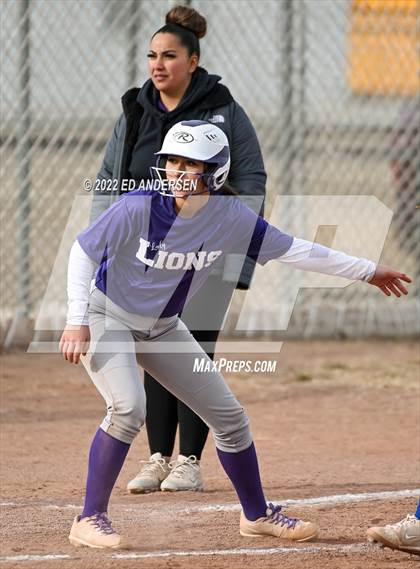 Thumbnail 1 in Bishop Union vs. Yerington (Yerington Tournament) photogallery.