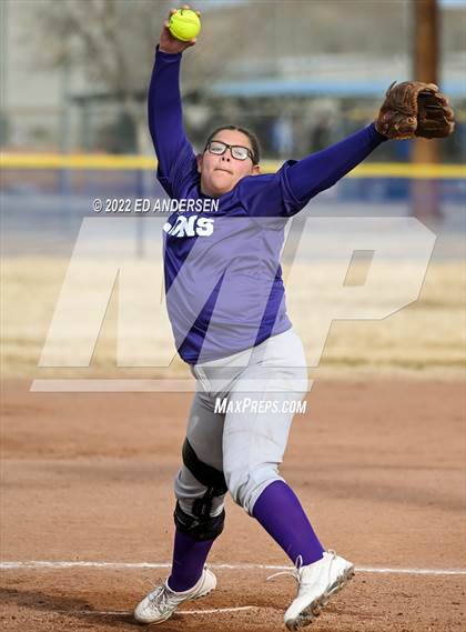 Thumbnail 3 in Bishop Union vs. Yerington (Yerington Tournament) photogallery.