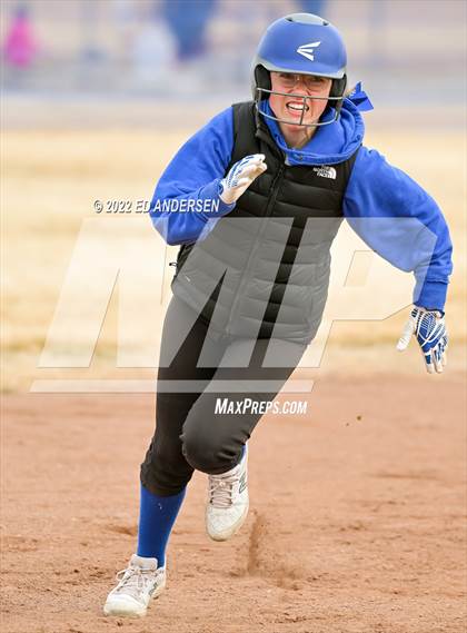 Thumbnail 3 in Bishop Union vs. Yerington (Yerington Tournament) photogallery.