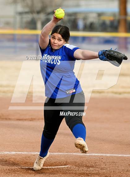 Thumbnail 1 in Bishop Union vs. Yerington (Yerington Tournament) photogallery.