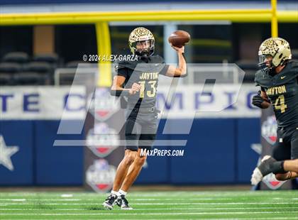 Thumbnail 1 in Oakwood @ Jayton (UIL 1A Division II Football Final) photogallery.