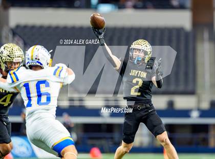 Thumbnail 2 in Oakwood @ Jayton (UIL 1A Division II Football Final) photogallery.