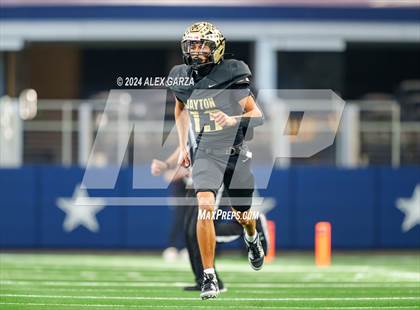 Thumbnail 2 in Oakwood @ Jayton (UIL 1A Division II Football Final) photogallery.