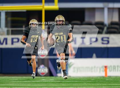 Thumbnail 3 in Oakwood @ Jayton (UIL 1A Division II Football Final) photogallery.