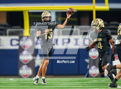 Thumbnail 2 in Oakwood @ Jayton (UIL 1A Division II Football Final) photogallery.