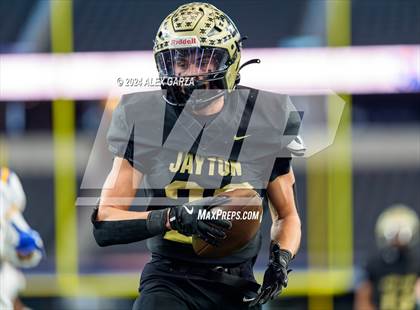 Thumbnail 2 in Oakwood @ Jayton (UIL 1A Division II Football Final) photogallery.