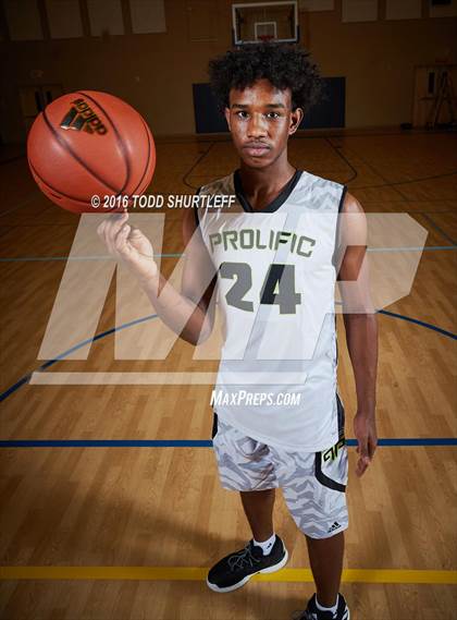 Thumbnail 2 in Prolific Prep Academy (Preseason Photo Shoot) photogallery.