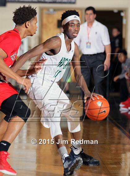 Thumbnail 2 in High Point Christian Academy vs. Westerville South (City of Palms Classic) photogallery.
