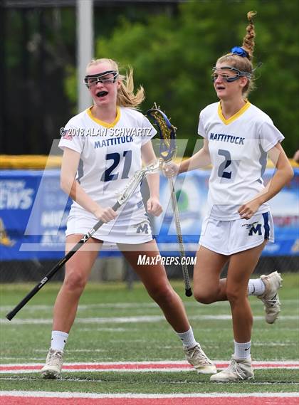 Thumbnail 3 in Mattituck-Southold vs. Bronxville (NYSPHSAA Class D Final) photogallery.