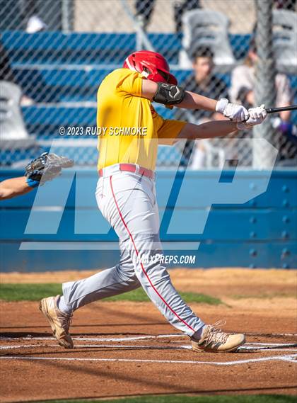 Thumbnail 2 in Rancho Bernardo vs Mt Carmel (Scrimmage) photogallery.
