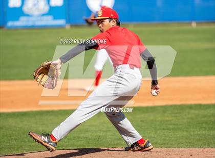 Thumbnail 2 in Rancho Bernardo vs Mt Carmel (Scrimmage) photogallery.