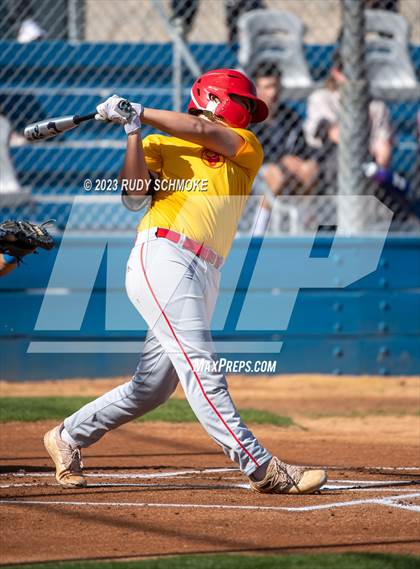 Thumbnail 3 in Rancho Bernardo vs Mt Carmel (Scrimmage) photogallery.