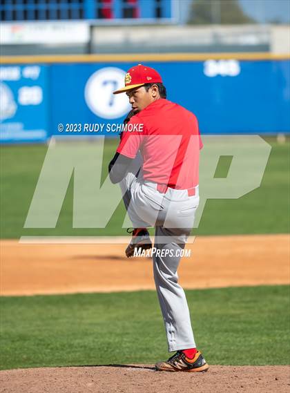 Thumbnail 2 in Rancho Bernardo vs Mt Carmel (Scrimmage) photogallery.