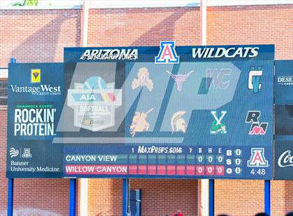 Thumbnail 1 in Willow Canyon vs. Canyon View (AIA 5A Final) photogallery.