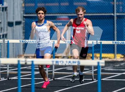 Thumbnail 1 in BC Invite (300m hurdles) photogallery.