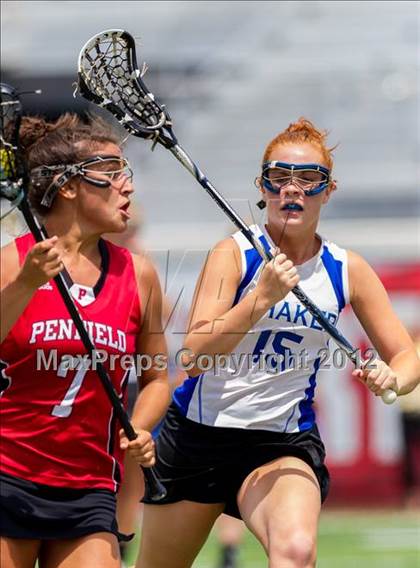 Thumbnail 2 in Penfield vs Shaker (NYSPHSAA Class A Semifinal) photogallery.