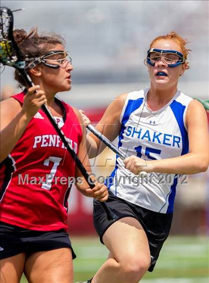 Thumbnail 3 in Penfield vs Shaker (NYSPHSAA Class A Semifinal) photogallery.