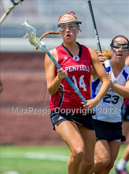 Thumbnail 2 in Penfield vs Shaker (NYSPHSAA Class A Semifinal) photogallery.