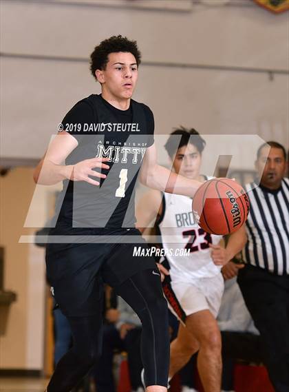 Thumbnail 3 in Archbishop Mitty vs. Brophy College Prep (Fr. Barry Christmas Classic) photogallery.