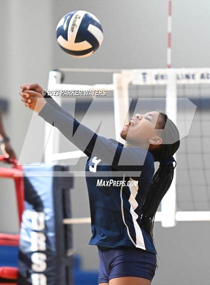 Thumbnail 2 in St. Charles Catholic @ Ursuline Academy (JV) photogallery.