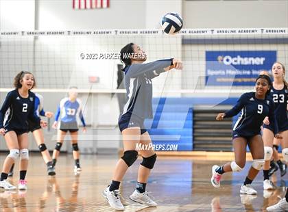 Thumbnail 3 in St. Charles Catholic @ Ursuline Academy (JV) photogallery.