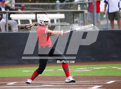 Thumbnail 2 in South Grand Prairie vs. Plano West (UIL 6A Softball Area) photogallery.