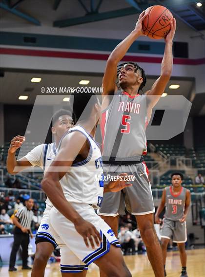Thumbnail 2 in Cypress Creek vs Fort Bend Travis (UIL-6A Area Playoff) photogallery.