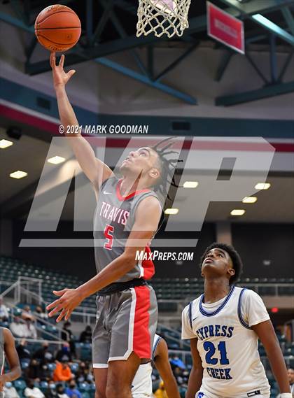 Thumbnail 2 in Cypress Creek vs Fort Bend Travis (UIL-6A Area Playoff) photogallery.