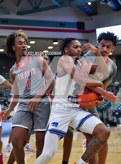Thumbnail 2 in Cypress Creek vs Fort Bend Travis (UIL-6A Area Playoff) photogallery.