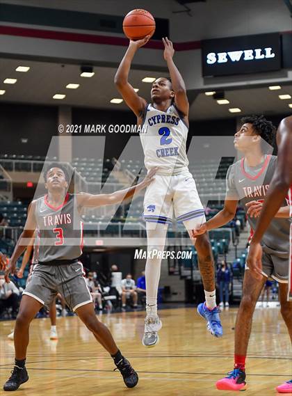 Thumbnail 2 in Cypress Creek vs Fort Bend Travis (UIL-6A Area Playoff) photogallery.