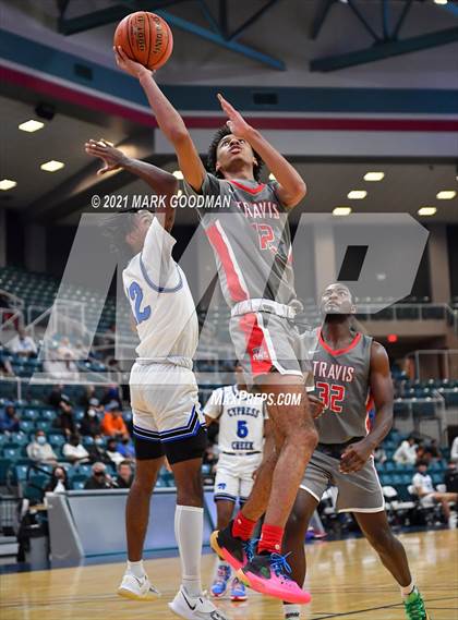 Thumbnail 1 in Cypress Creek vs Fort Bend Travis (UIL-6A Area Playoff) photogallery.