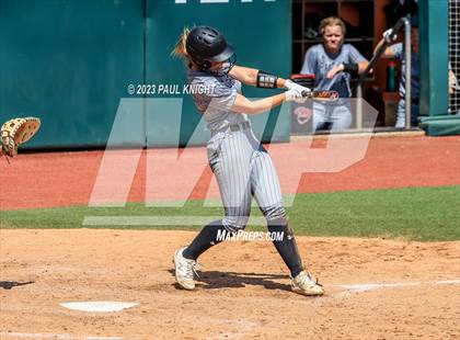 Thumbnail 2 in Grandview vs. Santa Gertrudis Academy (UIL 3A Softball Semifinal) photogallery.
