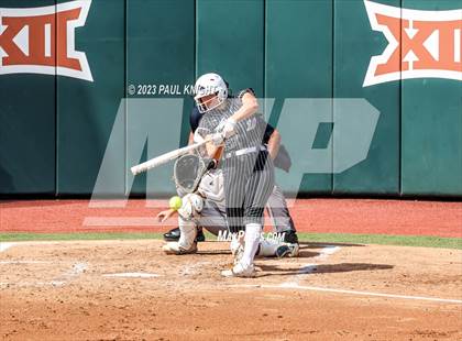 Thumbnail 1 in Grandview vs. Santa Gertrudis Academy (UIL 3A Softball Semifinal) photogallery.