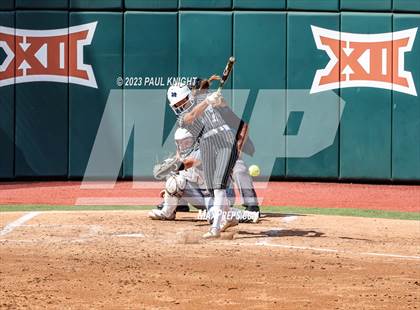 Thumbnail 1 in Grandview vs. Santa Gertrudis Academy (UIL 3A Softball Semifinal) photogallery.