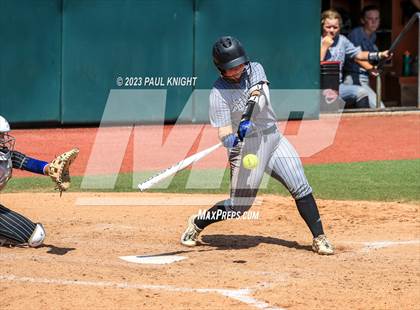 Thumbnail 2 in Grandview vs. Santa Gertrudis Academy (UIL 3A Softball Semifinal) photogallery.