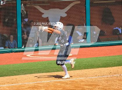 Thumbnail 1 in Grandview vs. Santa Gertrudis Academy (UIL 3A Softball Semifinal) photogallery.