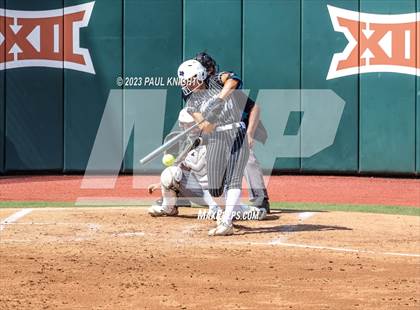 Thumbnail 2 in Grandview vs. Santa Gertrudis Academy (UIL 3A Softball Semifinal) photogallery.