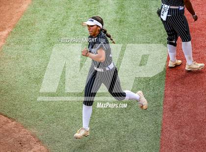 Thumbnail 2 in Grandview vs. Santa Gertrudis Academy (UIL 3A Softball Semifinal) photogallery.