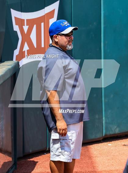 Thumbnail 3 in Grandview vs. Santa Gertrudis Academy (UIL 3A Softball Semifinal) photogallery.