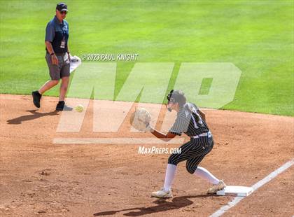Thumbnail 2 in Grandview vs. Santa Gertrudis Academy (UIL 3A Softball Semifinal) photogallery.