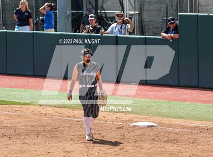 Thumbnail 1 in Grandview vs. Santa Gertrudis Academy (UIL 3A Softball Semifinal) photogallery.