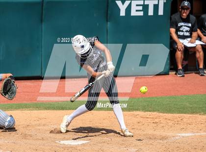 Thumbnail 2 in Grandview vs. Santa Gertrudis Academy (UIL 3A Softball Semifinal) photogallery.
