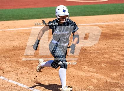Thumbnail 2 in Grandview vs. Santa Gertrudis Academy (UIL 3A Softball Semifinal) photogallery.