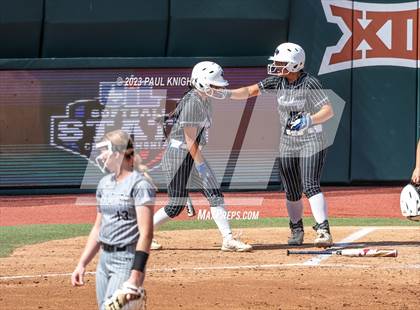 Thumbnail 2 in Grandview vs. Santa Gertrudis Academy (UIL 3A Softball Semifinal) photogallery.
