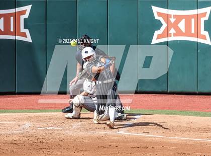 Thumbnail 1 in Grandview vs. Santa Gertrudis Academy (UIL 3A Softball Semifinal) photogallery.