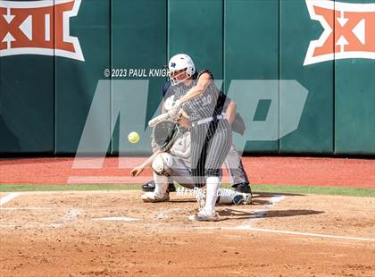 Thumbnail 3 in Grandview vs. Santa Gertrudis Academy (UIL 3A Softball Semifinal) photogallery.
