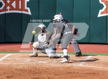 Thumbnail 2 in Grandview vs. Santa Gertrudis Academy (UIL 3A Softball Semifinal) photogallery.