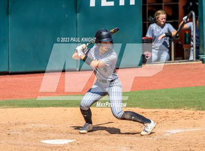Thumbnail 1 in Grandview vs. Santa Gertrudis Academy (UIL 3A Softball Semifinal) photogallery.