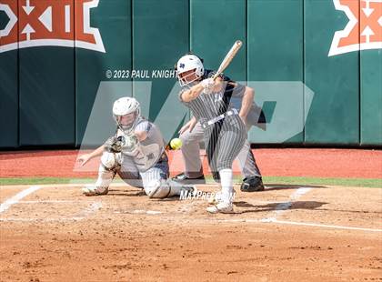 Thumbnail 1 in Grandview vs. Santa Gertrudis Academy (UIL 3A Softball Semifinal) photogallery.